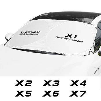 Капак на предното стъкло на автомобила Сенник Аксесоари за прозорци за BMW X5 E70 E53 F15 X1 E84 F48 X3 E83 F25 X6 E71 X2 F39 X4 X7 G07 Изображение