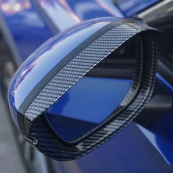 Кола врата огледало за обратно виждане вежди капак тапицерия странични огледала дъждозащита слънцезащитни козирки за Honda Civic 11th e:HEV 2022 2023 2024 Изображение