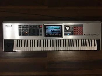 Лятна отстъпка от 50%ГОРЕЩИ ПРОДАЖБИ ЗА Rolands Fantom G7 76keys Синтезатор Клавиатура Музикална работна станция с ръчно Изображение