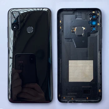 Нов заден капак за Huawei P Smart 2020 Калъф за задната батерия Корпус на задната врата с обектив на рамката на камерата + лого Изображение