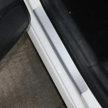 Нов стил кола стикер против надраскване врата перваза протектор филм за Skoda Octavia 2 3 a5 rapid kodiaq fabia karoq Citigo FABIA Изображение