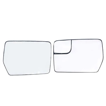 Отопляем обектив за огледало за обратно виждане за Ford F150 2011-2014 Странично крило огледало за обратно виждане стъкло BL3Z17K707D 4L3Z17K707AB Изображение