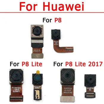 Предна задна камера за Huawei P8 Lite P8Lite 2017 Задна малка селфи задна предна камера модул резервни части Изображение