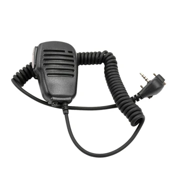 Рамо високоговорител микрофон ръка микрофон с PTT за връх стандарт преносим двупосочен радио VX-231 EVX-531 VX-160 VX-168 VX-180 Изображение