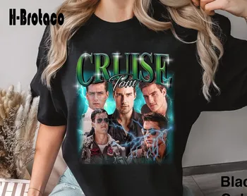 Ретро риза Tom Cruise, тениска Tom Cruise Tom Cruise ретро реколта риза, забавен подарък Изображение