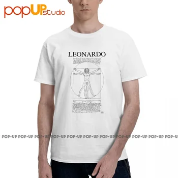 Топ звезда Венеция Леонардо да Винчи тениска Tee снаждане риза високо качество Изображение