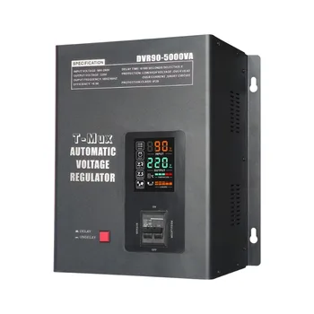 фабрична цена 5000W Ac захранване Автоматичен регулатор на напрежението стабилизатор, регулатор на индукционно напрежение Изображение