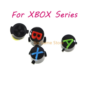 10Sets за XBOX Series оригинален цвят ABXY подмяна бутон комплект 3 цвят ABXY дръжка бутон за XBOX серия S контролер Изображение