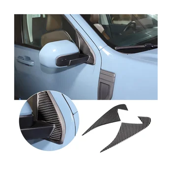 Car стълб триъгълник покритие декоративни тапицерия стикери за Ford Maverick 2022 2023 Аксесоари - меки въглеродни влакна Изображение
