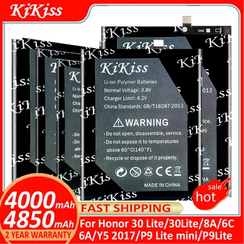 KiKiss батерия за Huawei Насладете се на Z/20 Pro/20Pro/6S/For Honor 30 Lite/30Lite/8A/6C/6A/Y5 2017/P9 Lite mini/P9Lite/P9mini/P9 mini Изображение