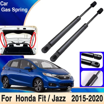 За Honda Fit Jazz хидравличен прът 2015 ~ 2020 2018 2019 MK3 кола багажника багажника газ подпори шок подпора лифт поддържа аксесоари за кола Изображение