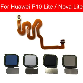 Сензор за пръстови отпечатъци Начало бутон Flex кабел за Huawei P10 Lite / Nova Lite PRA-LX2 WAS-L03T WAS-LX1 Меню Touch ID Flex лента Изображение